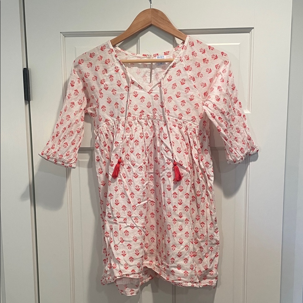 Floral Kids dress - Pink